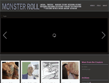 Tablet Screenshot of monsterroll.com